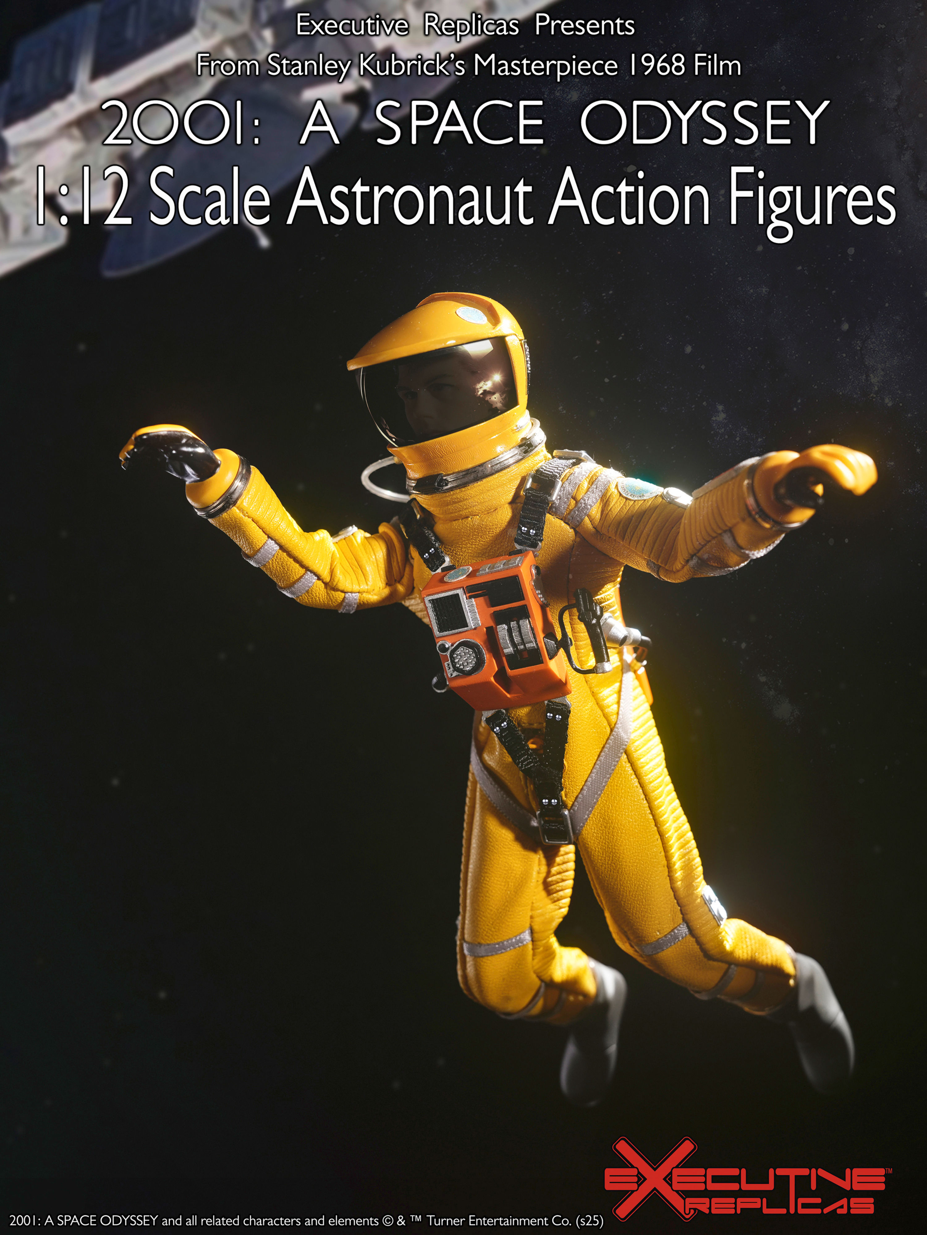A Space Odyssey 1/12th Scale Yellow Astronaut