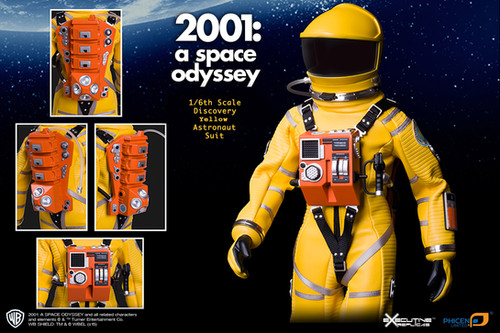 新品2001: A Space Odyssey2001年宇宙の旅　黄色　イエロー 2001: A SPACE ODYSSEY: 1/6TH SCALE YELLOW DISCOVERY ASTRONAUT SUIT
