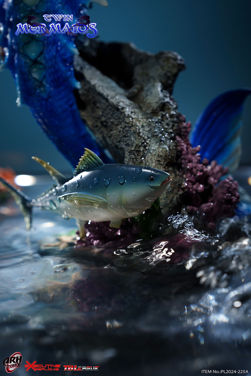 Thumbnail: Mermaid Sharleze- Blue Skin 1/6 Scale Action Figure Pre-Order