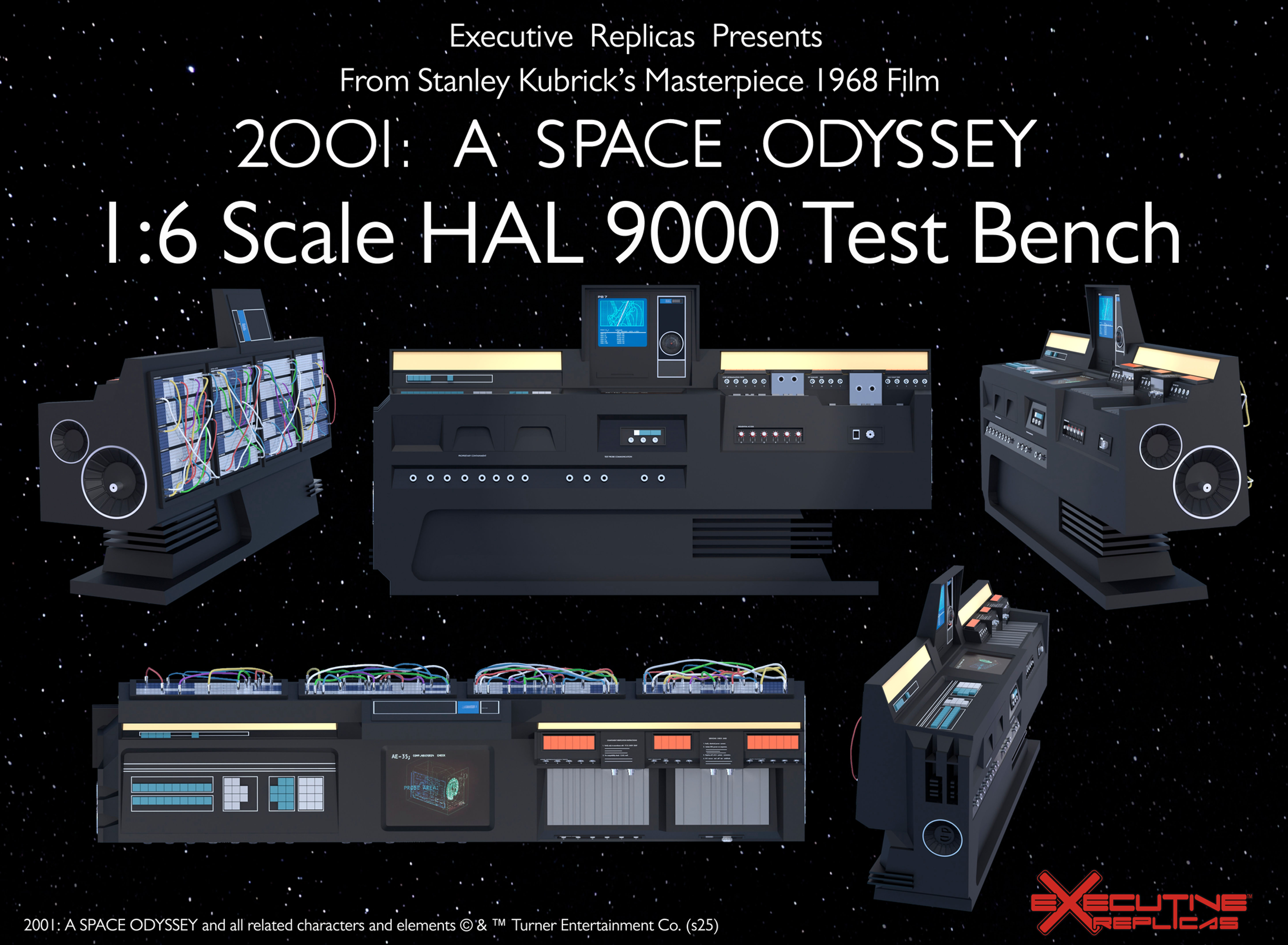 A Space Odyssey 1/6th SCALE HAL 9000 TEST BENCH