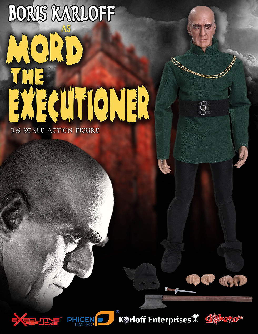 Thumbnail: Boris Karloff as Mord the Executioner 1/6th Scale