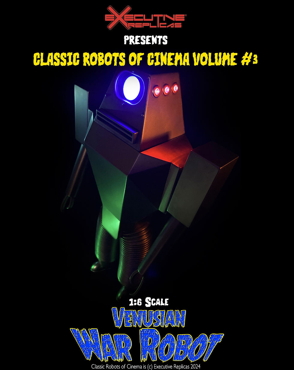 Thumbnail: CLASSIC ROBOTS OF CINEMA Robot Vol 3: 1/6th Scale (12in) Venusian War Robot