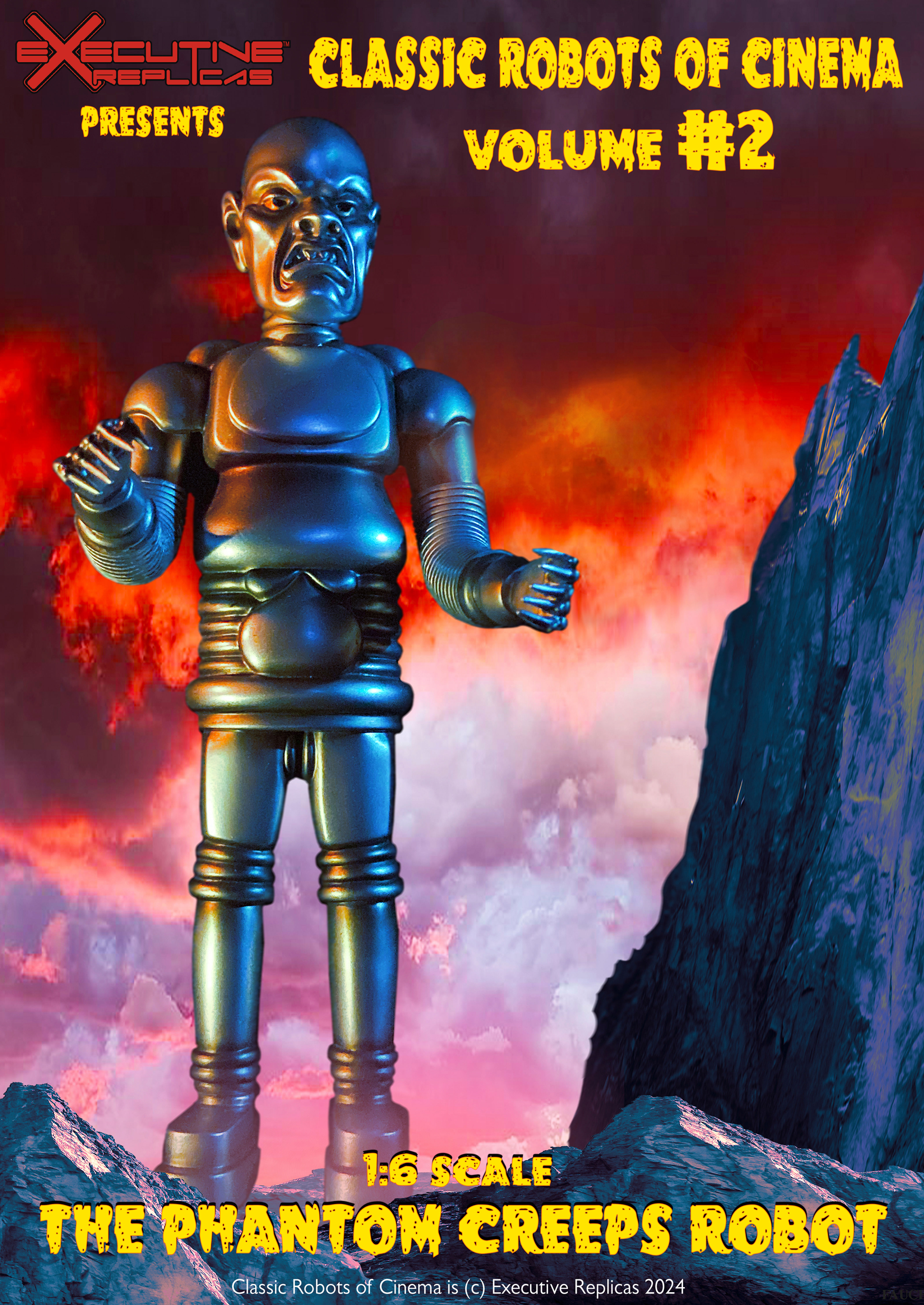 THE PHANTOM CREEPS ROBOT AKA DR. ZORKA’S ROBOT 1:6 Scale (16 in)