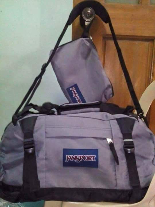 Thumbnail: Duffle bag Jansport with free pouch