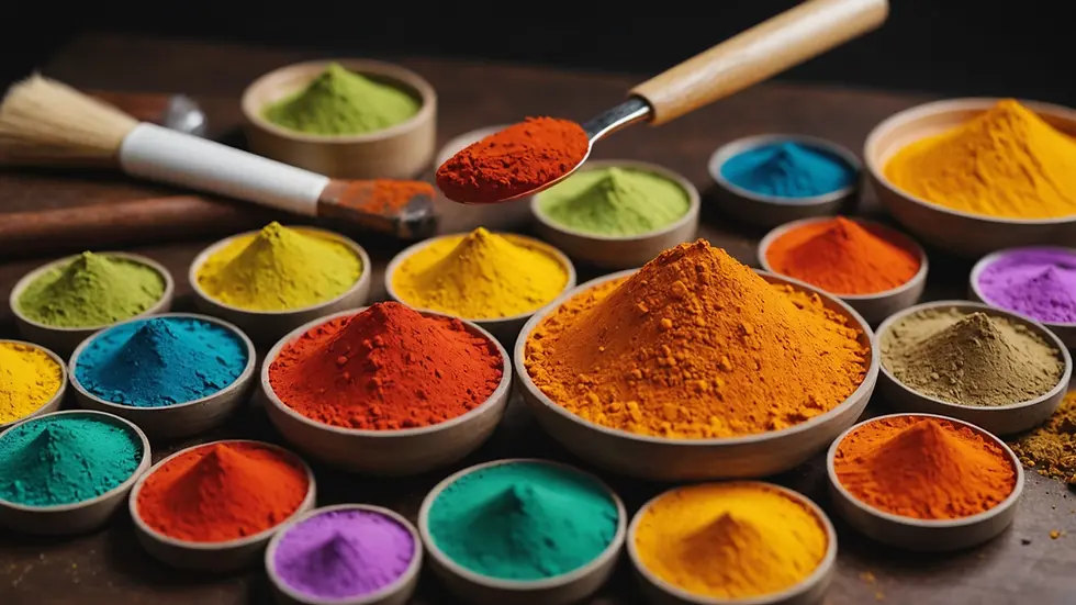 Natural Pigments in Beauty Products