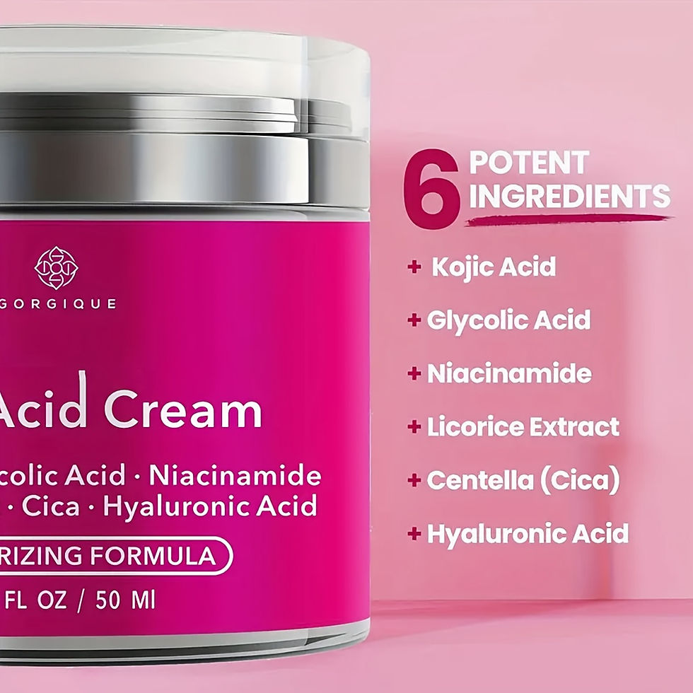 Thumbnail: Kojic Acid Cream for Deeply Hydrating And Moisturizing - 50ml/1.7oz 