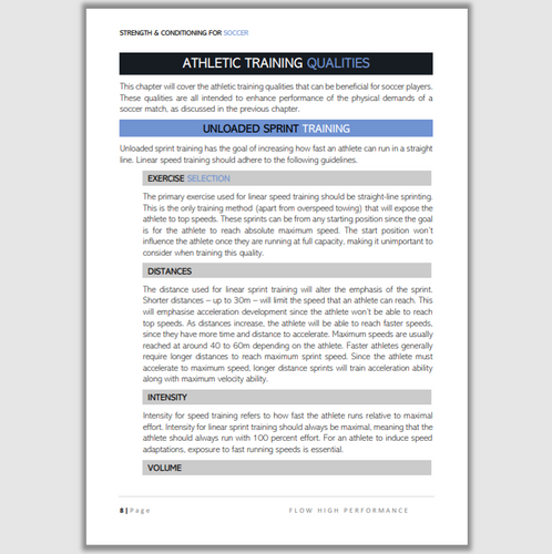 Strength Conditioning for Soccer A Guide to Training for Peak Physical 