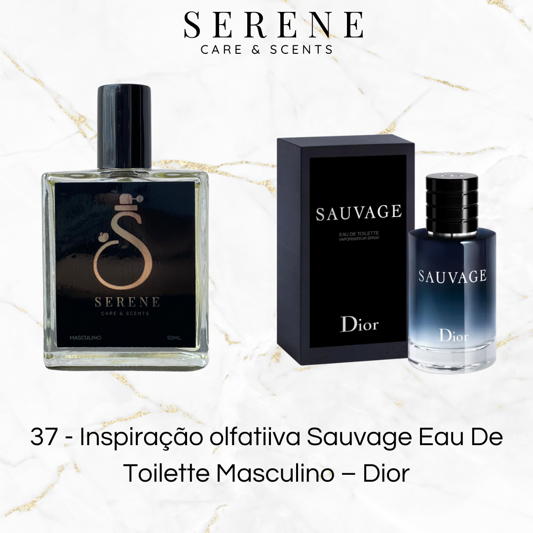 Serene Nº 37 Masculino - Inspiração Olfativa Sauvage