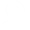 Location icon with a pin and circular base design in white.