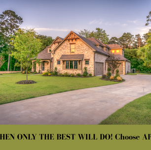 When only the Best will do, Choose APS