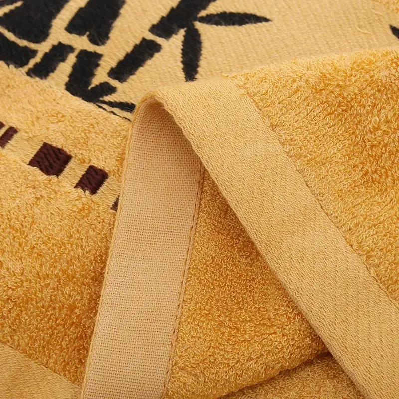 Thumbnail: Set of 1/4/6 Bamboo Fiber Towels Sets Home Bath Towels Adults Face Towel Thick