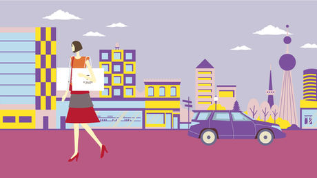 Illustration works for ESALON's movie