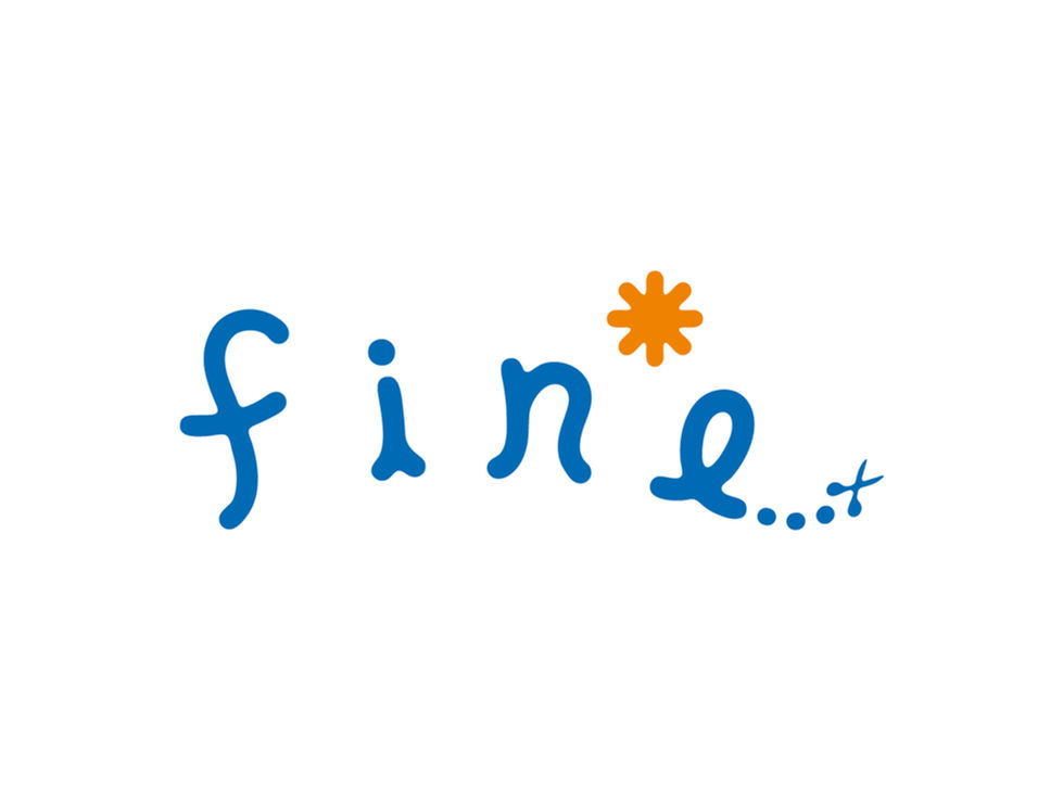 溝の口 fine hair cut ロゴ