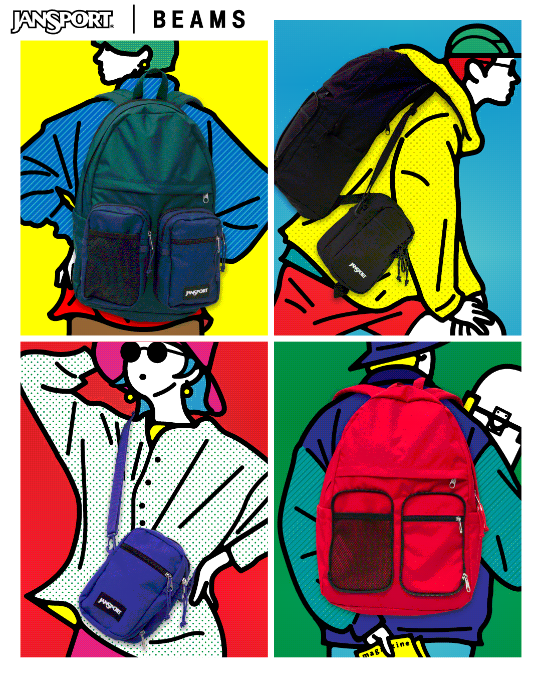 JANSPORT × BEAMS "SP Right Pack" Vol.4