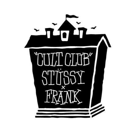 STUSSY × FRANK "CULT CLUB" Logo Design
