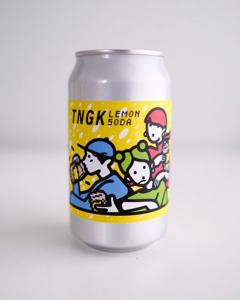 Design for Tanigaki "LEMON SODA" CAN  made by CAN-PANY
