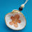 Thumbnail: Clam Shell Decoupage Ornament - Christmas Gingerbread Man