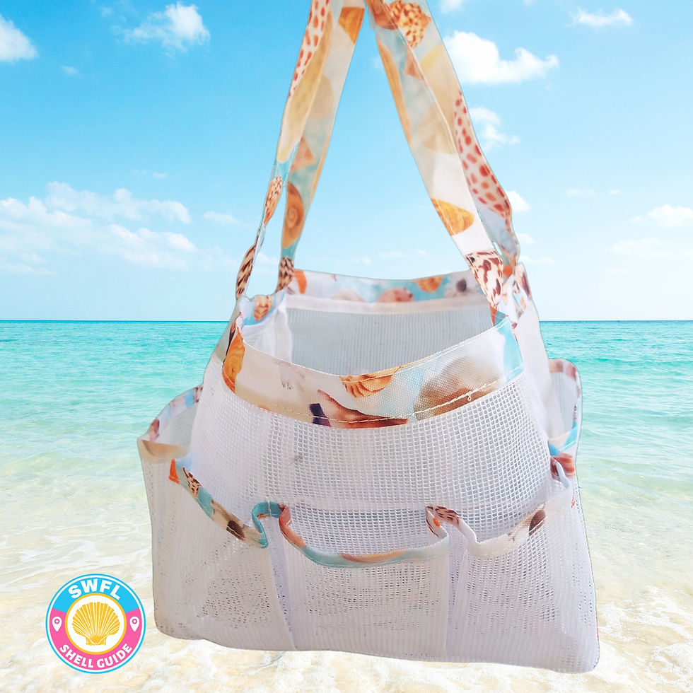 Thumbnail: Shell Caddy Bag - SWFL Seashells