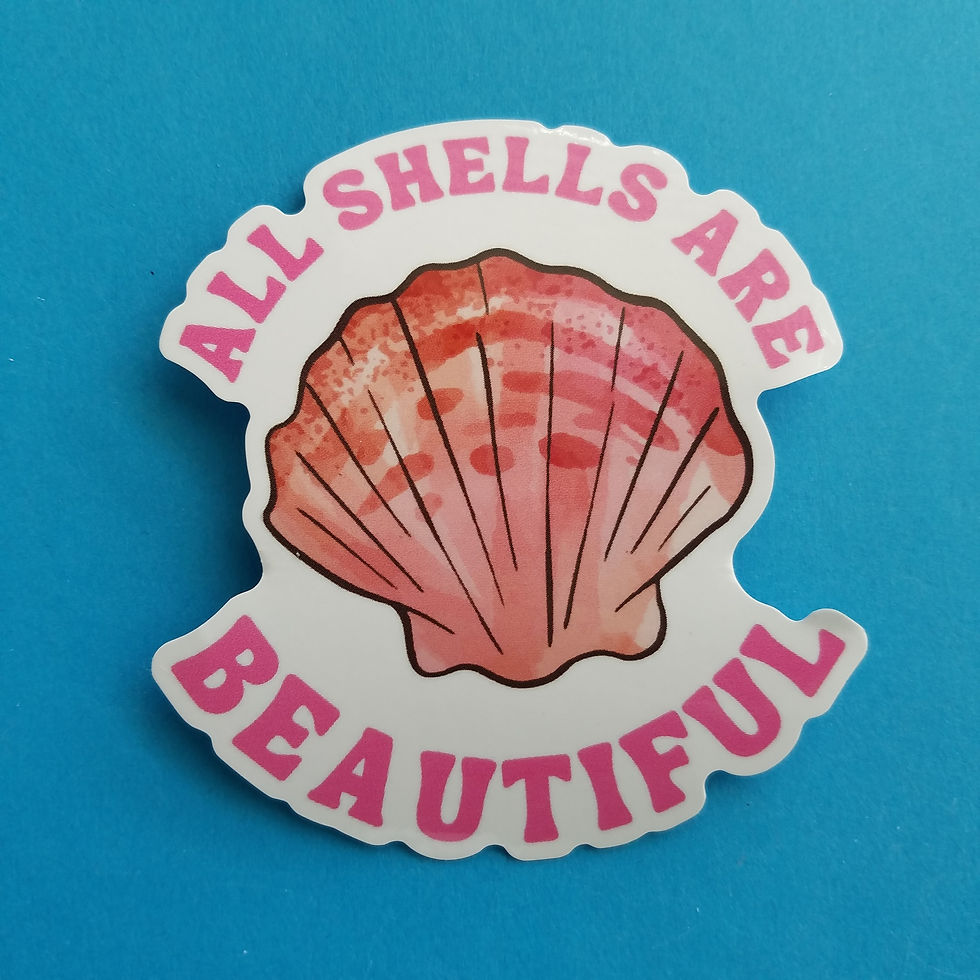 Thumbnail: Sticker - All Shells Are Beautiful