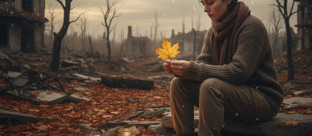 Екзистенційні опори в осінньо-військовому пейзажі