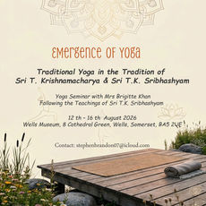 Séminaire EMERGENCE OF YOGA