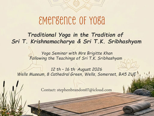 EMERGENCE OF YOGA