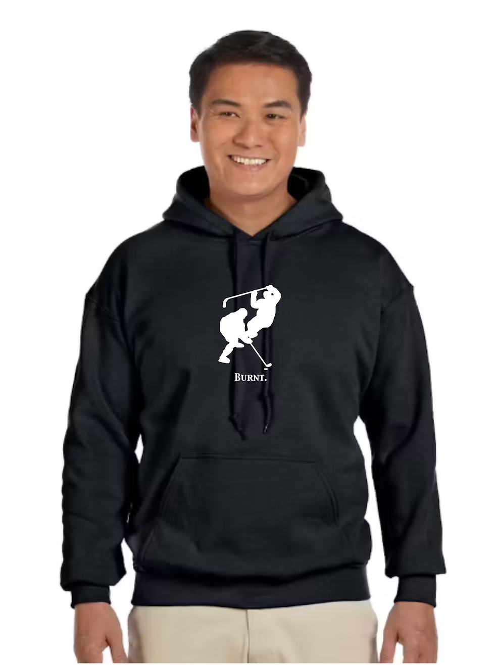 Thumbnail: The Hockey Silhouette Collection. Gildan Heavy Hoodie "Black"
