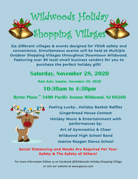 The Holiday Shopping Village is still ON!