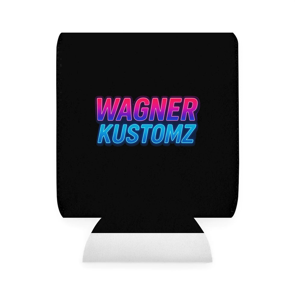 Thumbnail: Wagner Kustomz Can Cooler Sleeve - Retro Vibe 