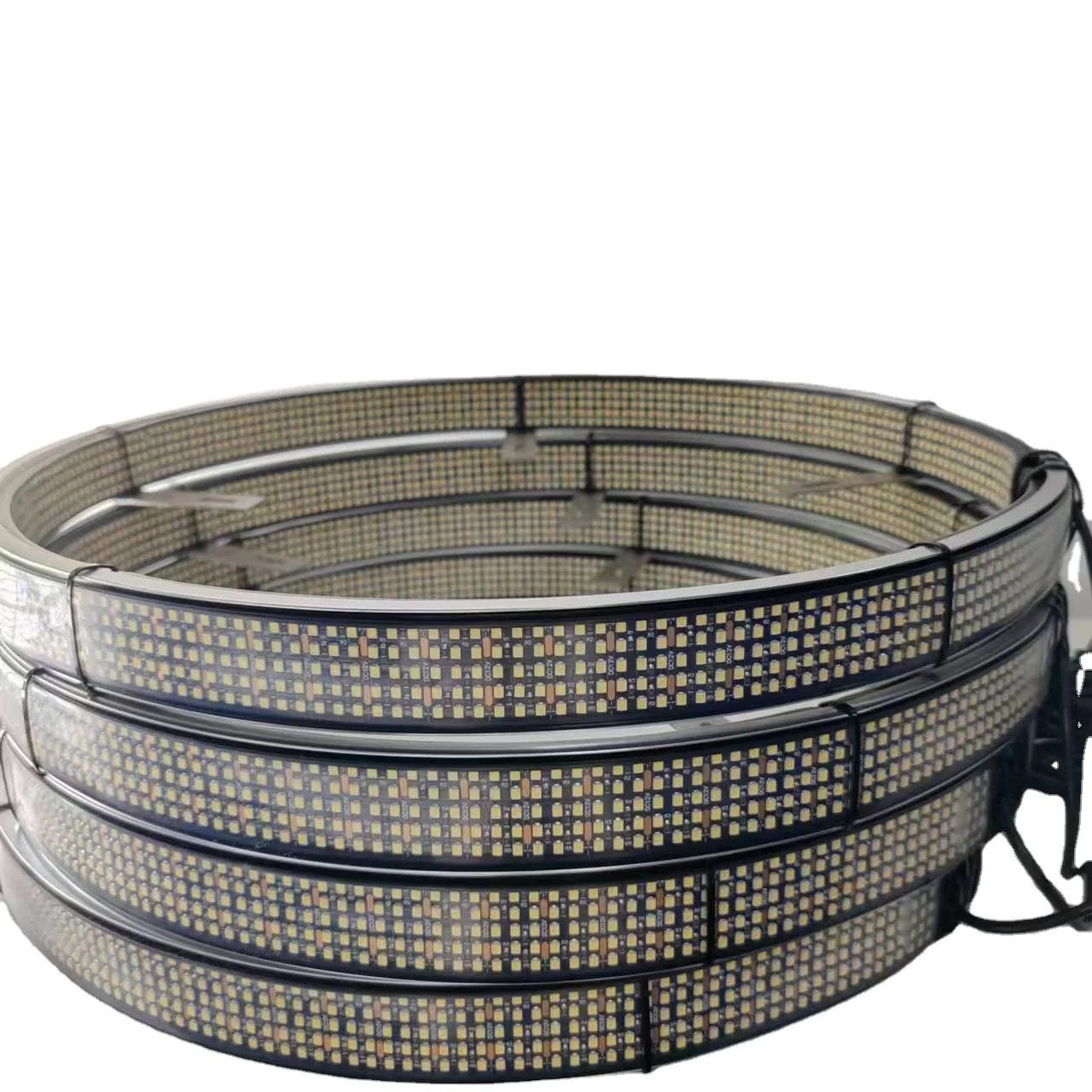 10 Row White LED Wheel Lights 4PCS