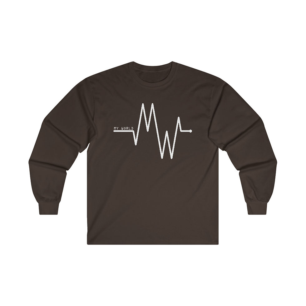 Thumbnail: My World Domination FB Ultra Cotton Long Sleeve Tee