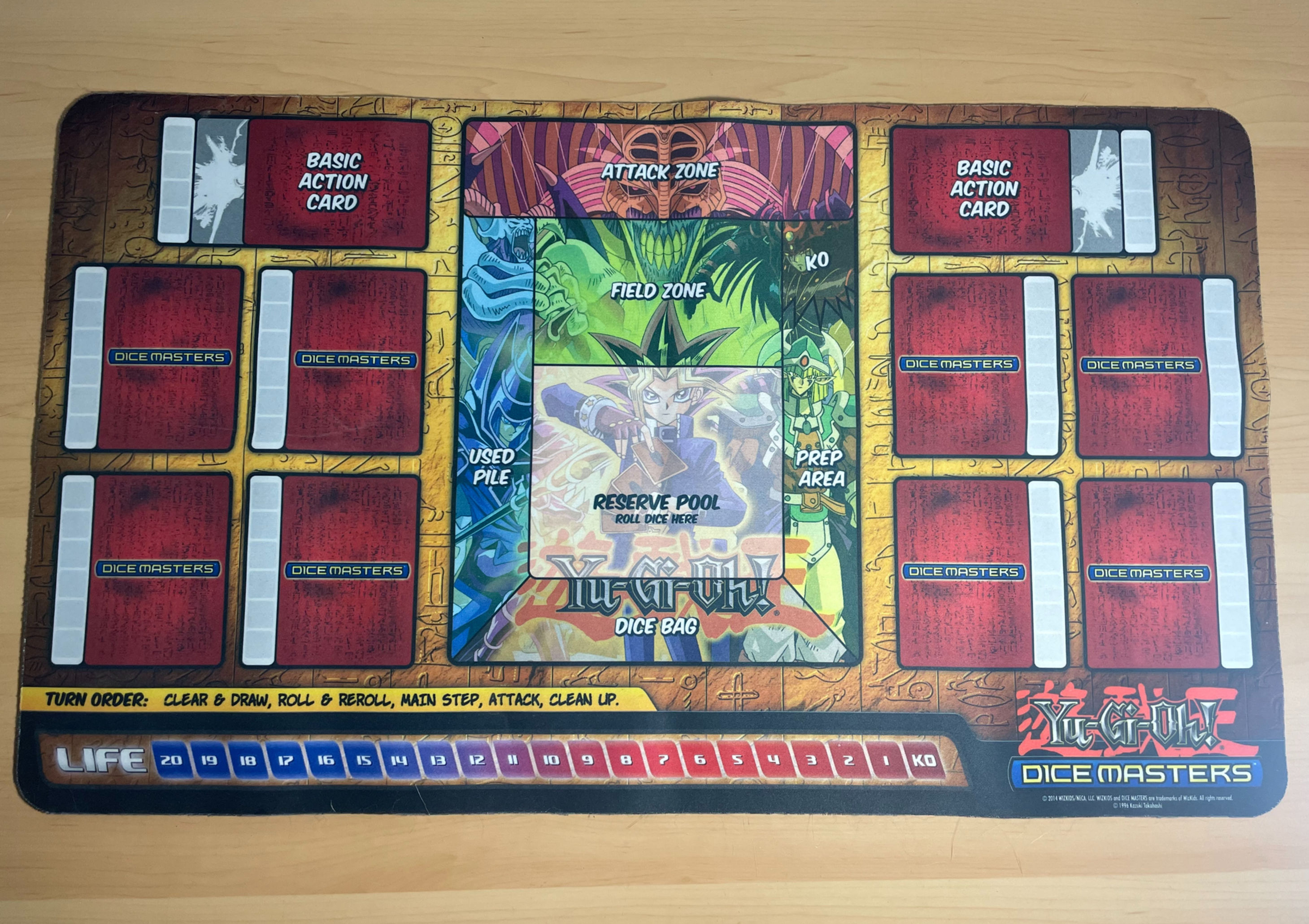 Yu-Gi-Oh: Dice Masters mat