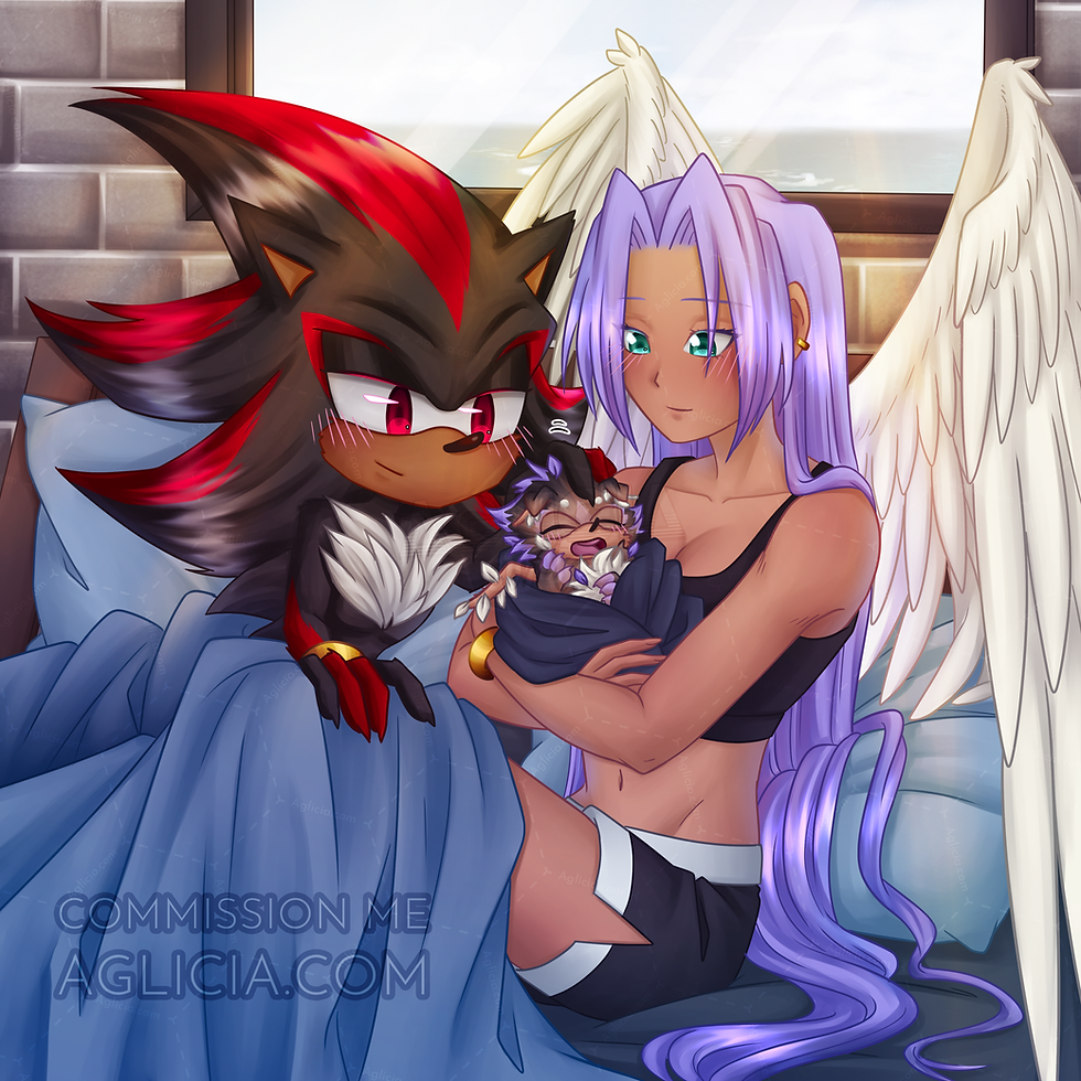 full render waist-up commission