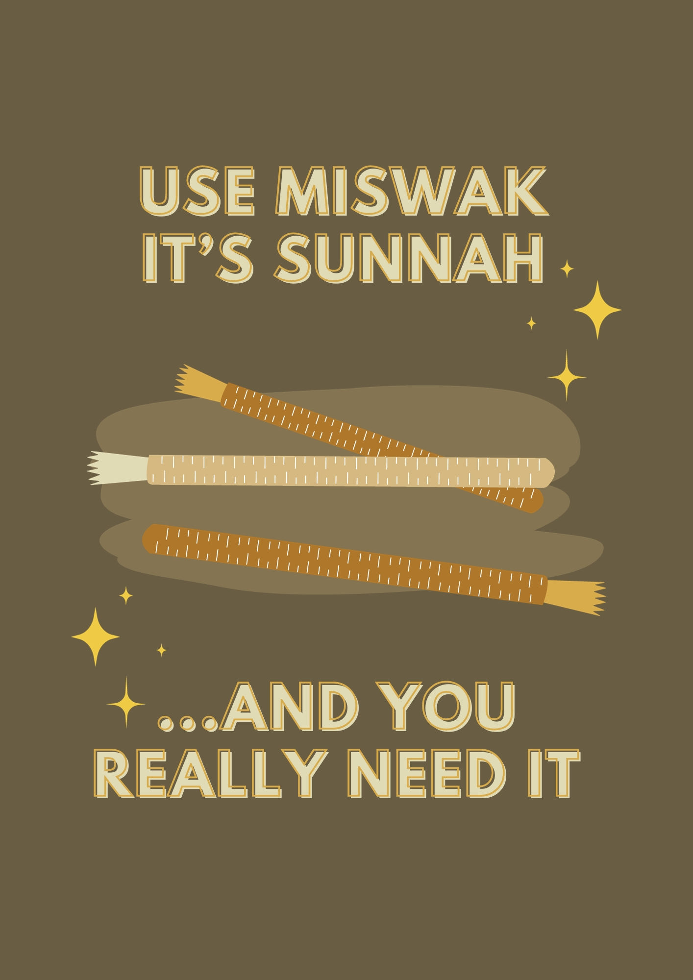 Use Miswak It's Sunnah And You Really Need It