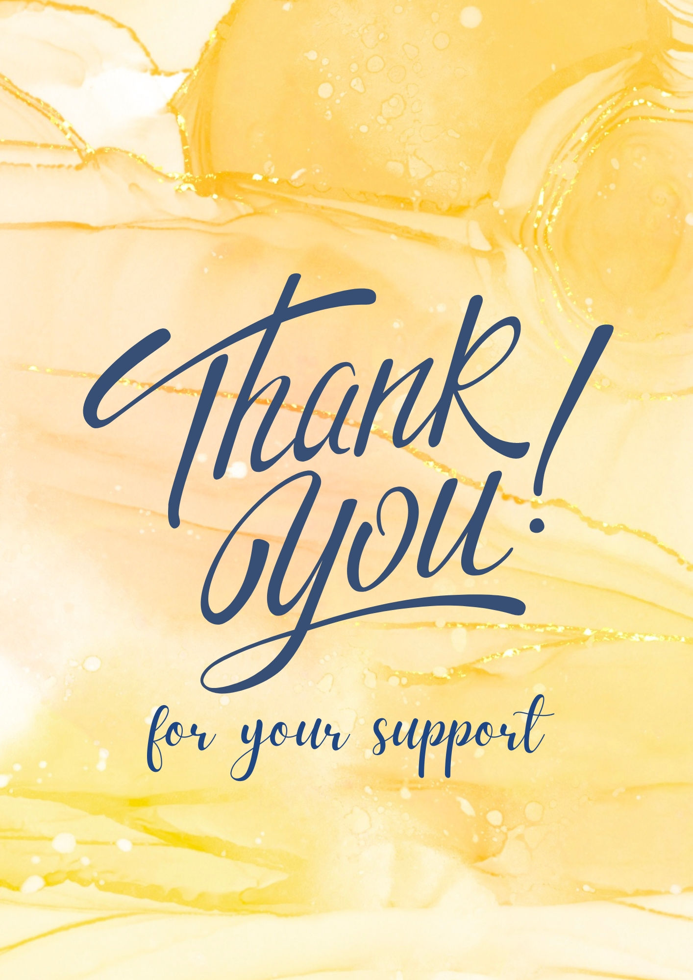 Thank You For Your Support