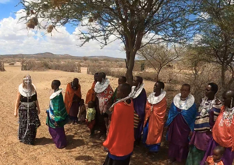 Baile Novia Boda Maasai para luna de miel safari