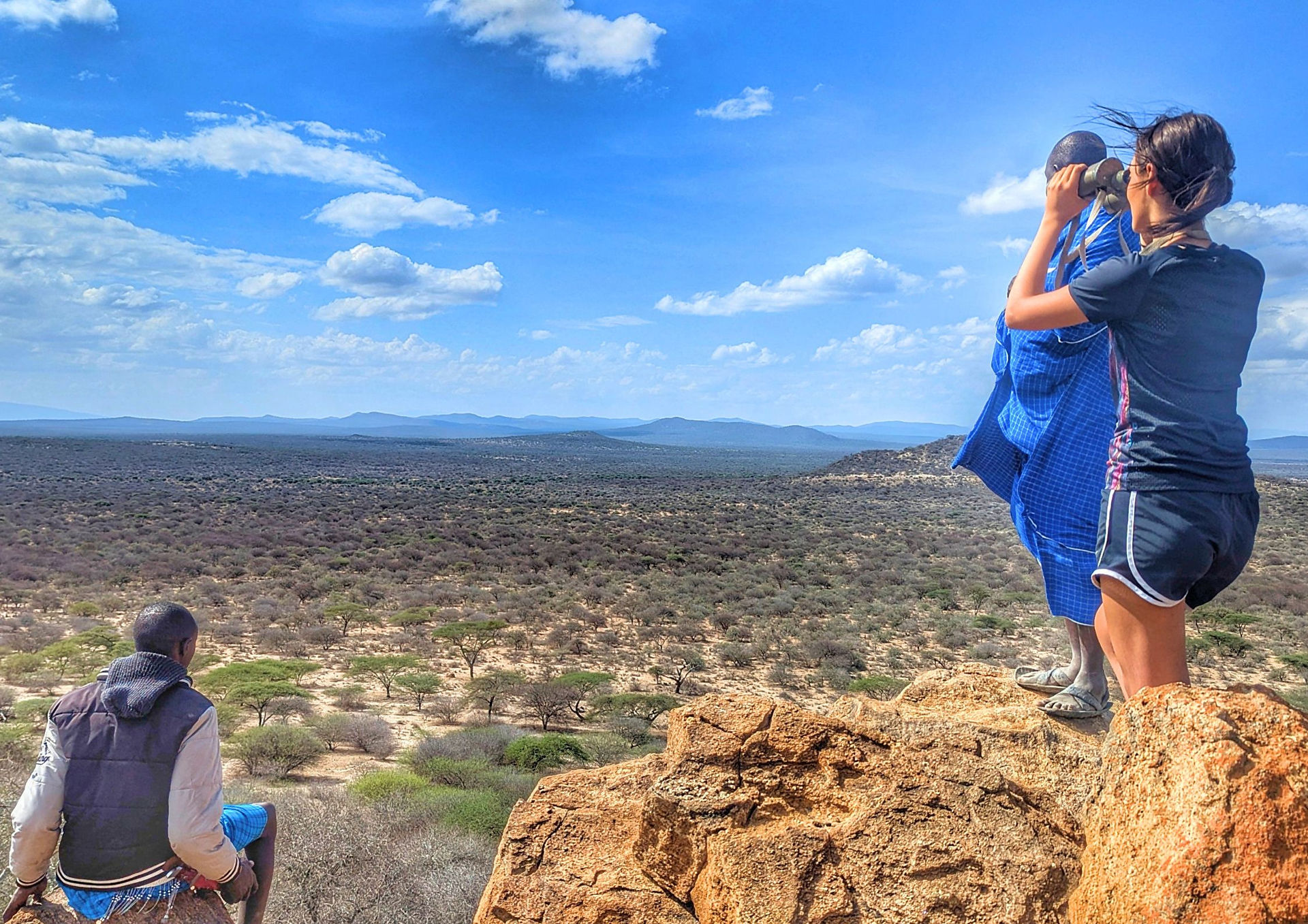 Actividad de safari con los maasai caminata