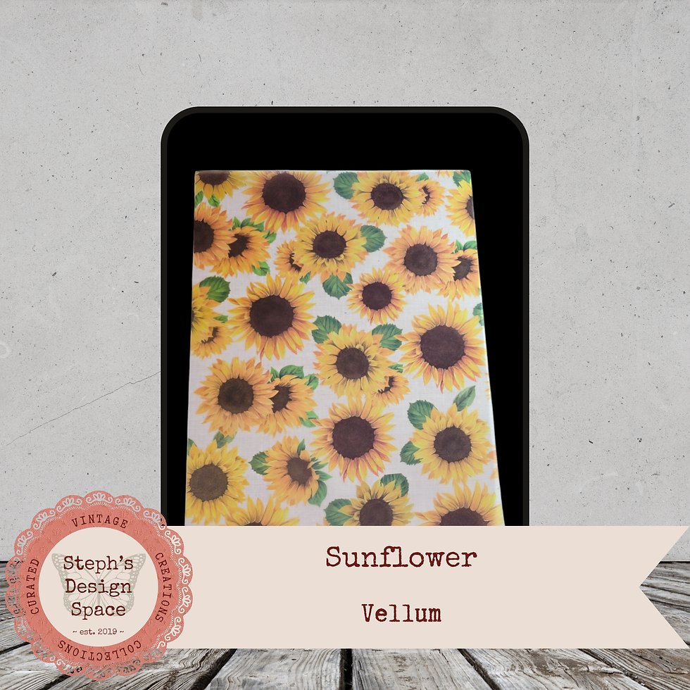 Sunflower Vellum