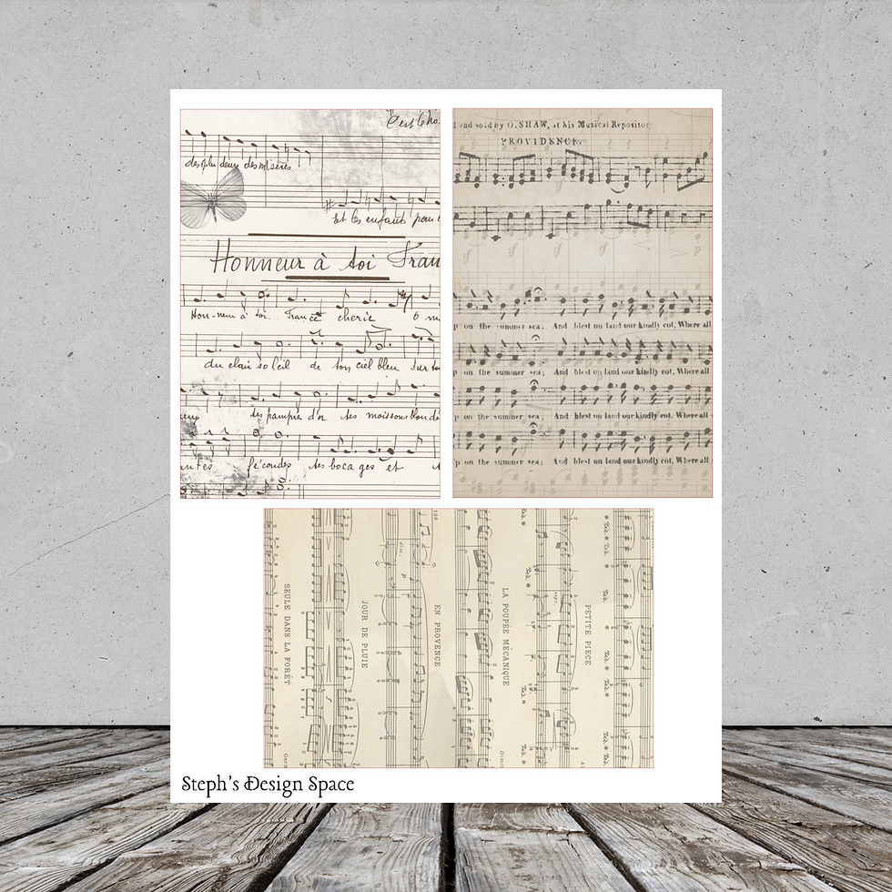 Thumbnail: Print & Ship*** Music Sheets 4X6
