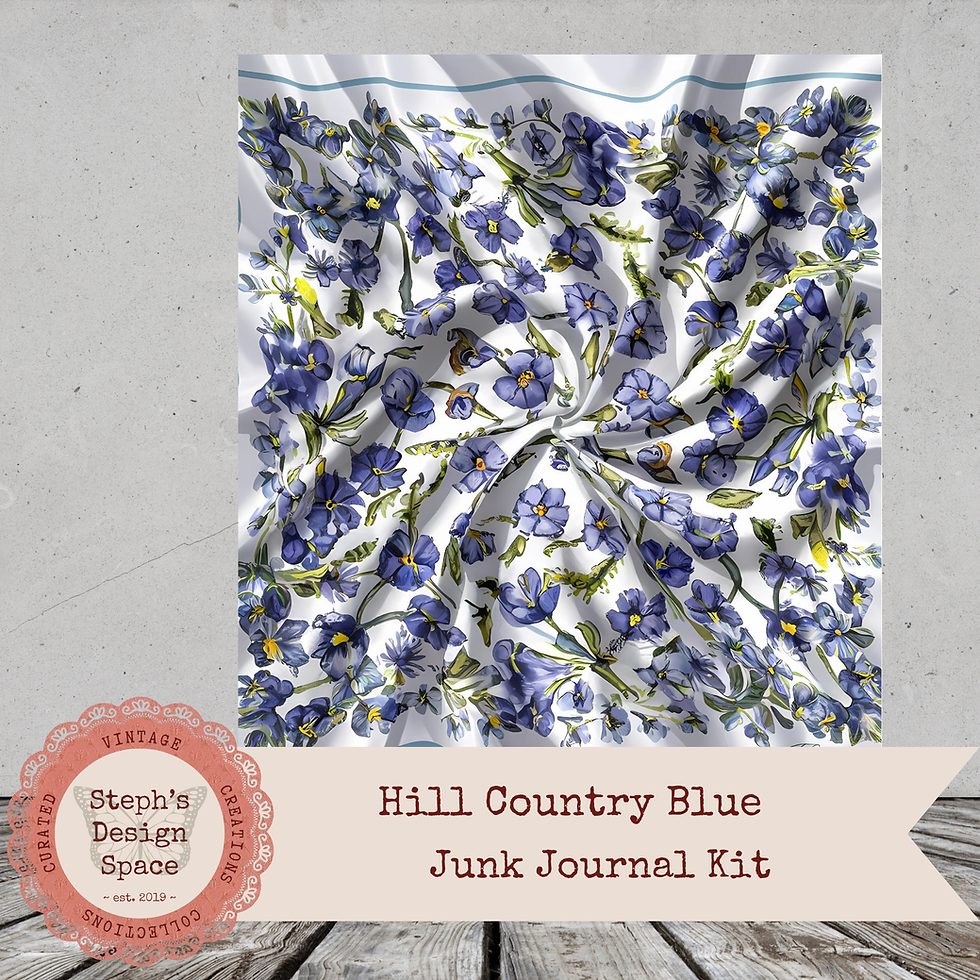 Miniatura: Hill Country Blue Journal Kit Digital