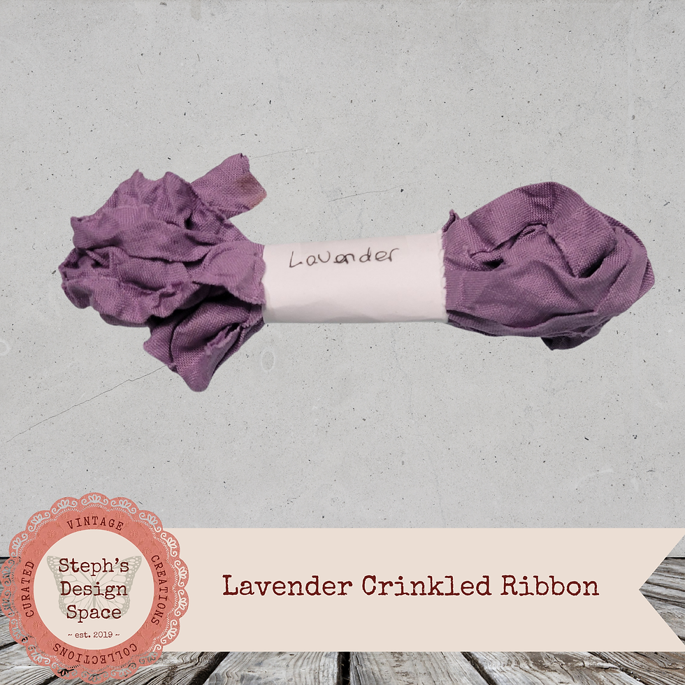 Miniatura: Crinkled Ribbon - 1 Yard