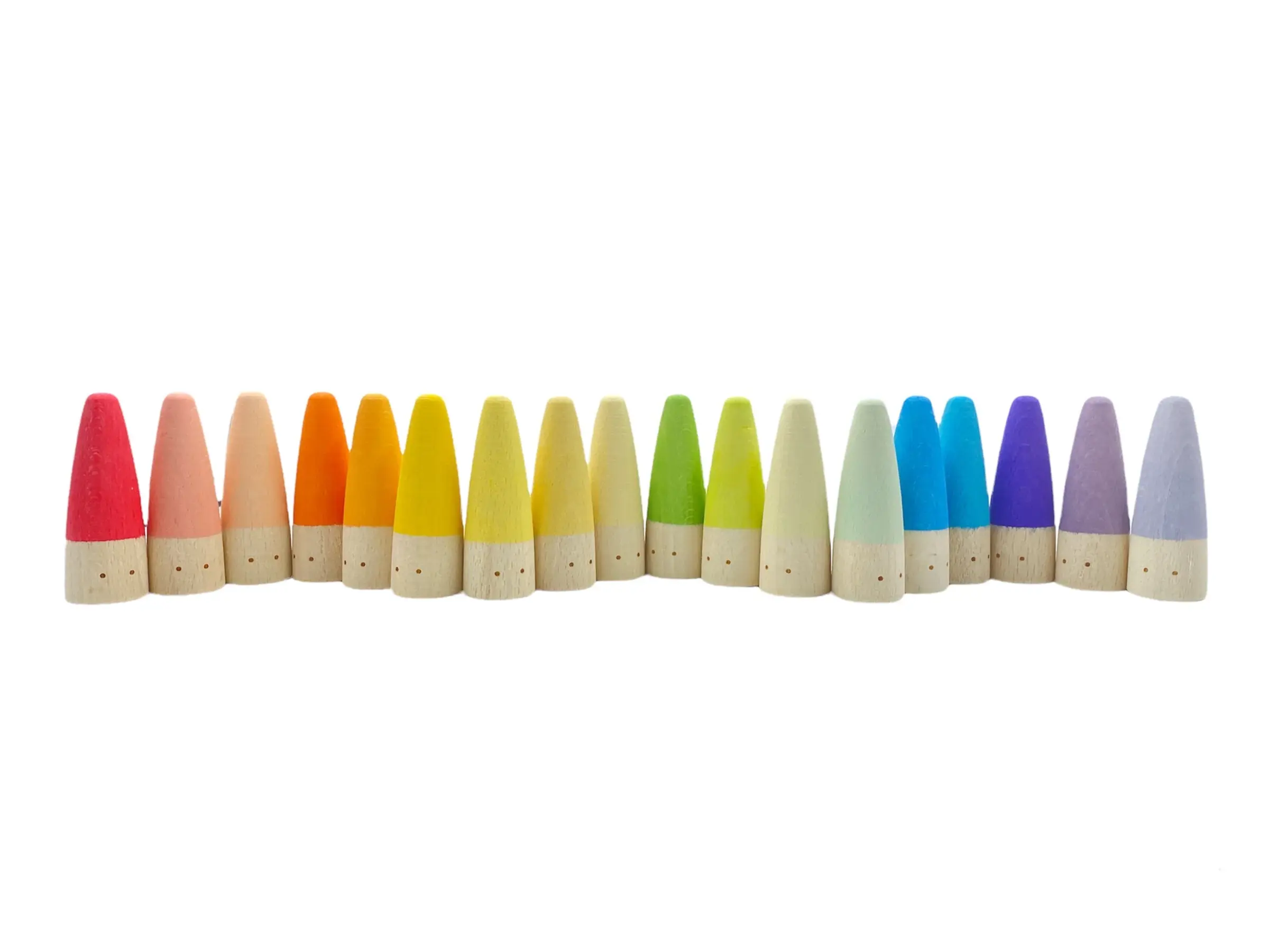 Wooden Stick Gnomes - 18pcs