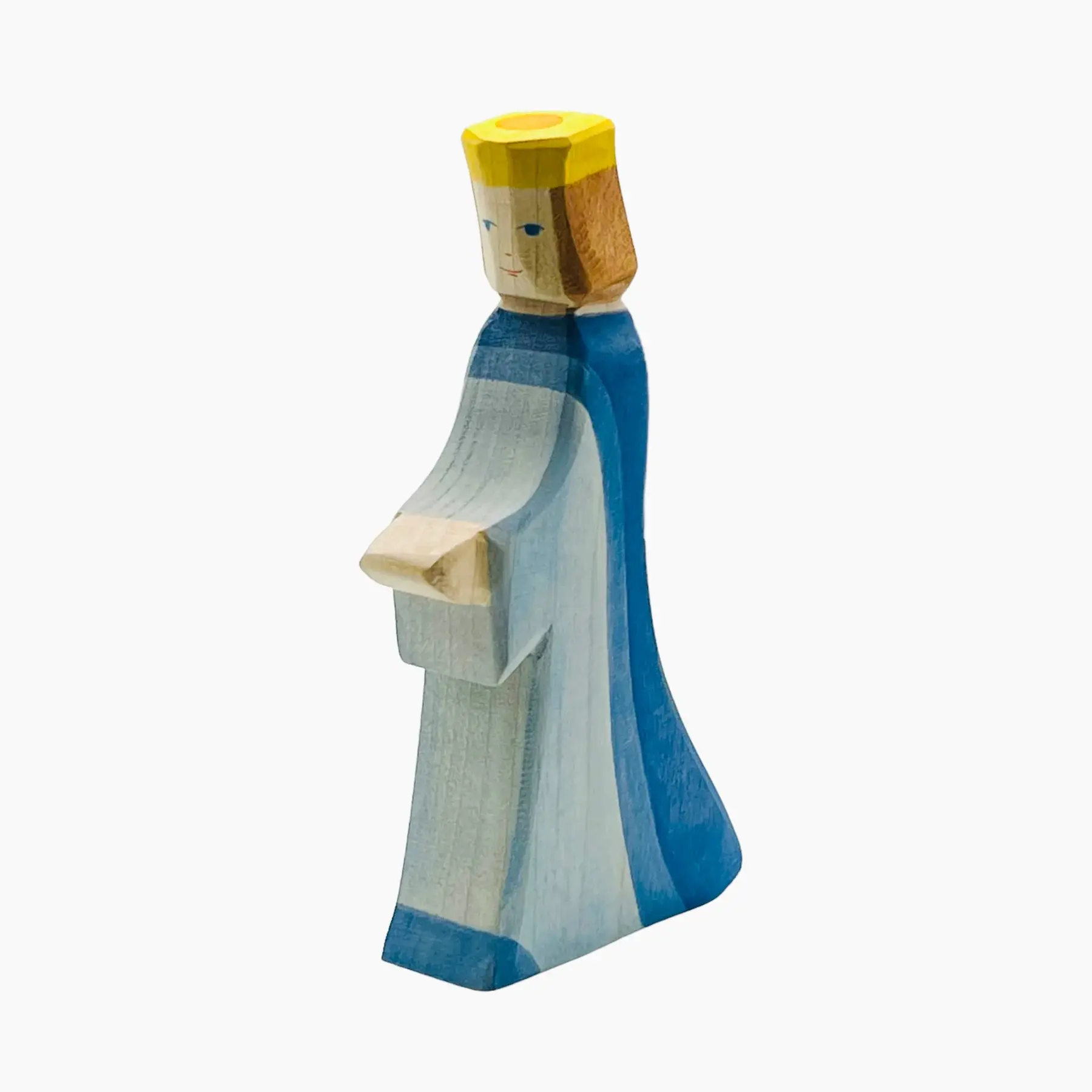 Handcrafted Open Ended Wooden Toy Figure Fairy Tale - Queen