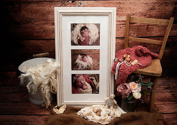 photo of framed wall art of newborn by Hull and East Yorkshire Photographer