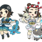 Méla-chan in Pokemon Legends Arceus