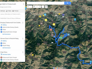Mapping Chatturmukh's Myth