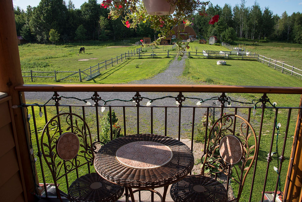 Belvedere balcony