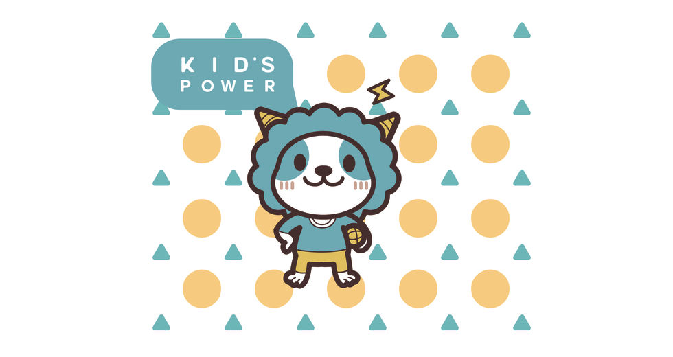 logo設計 vi design kids  v