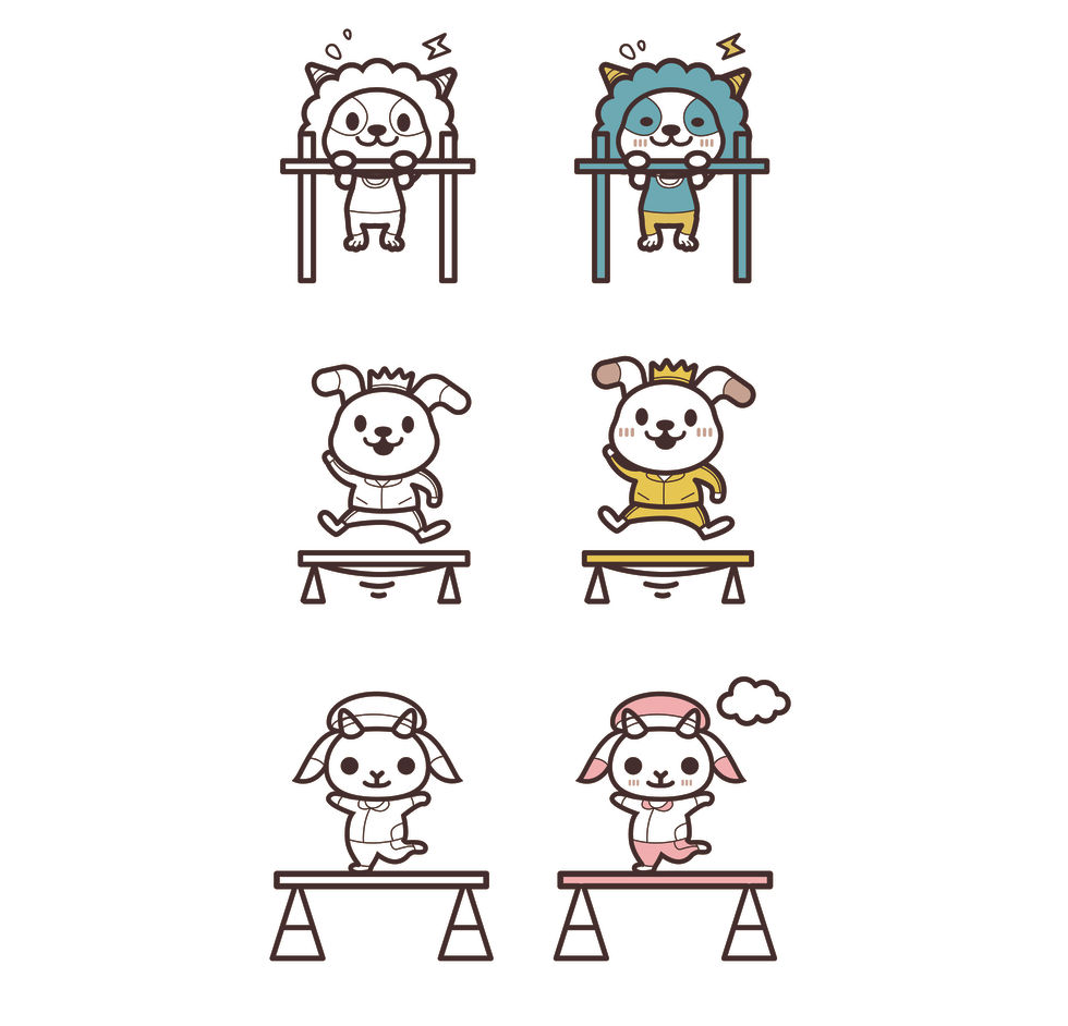 logo設計 vi design kids  