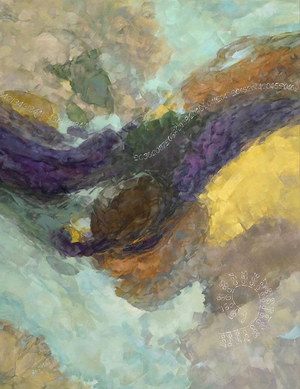 Hopscotch #9 | Oil